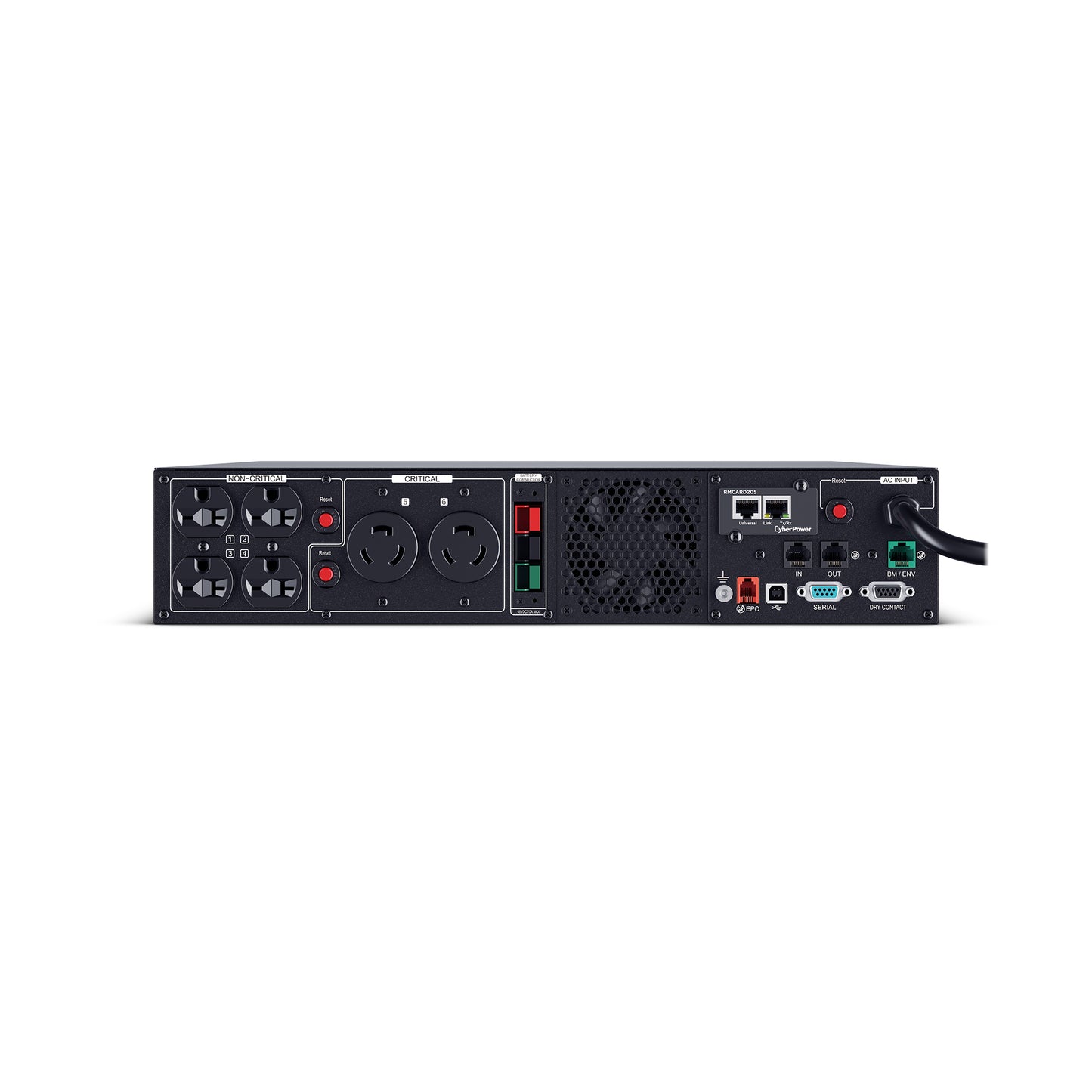 CyberPower PR2200RTXL2UHVAN uninterruptible power supply (UPS) Line-Interactive 2.2 kVA 2200 W 6 AC outlet(s)