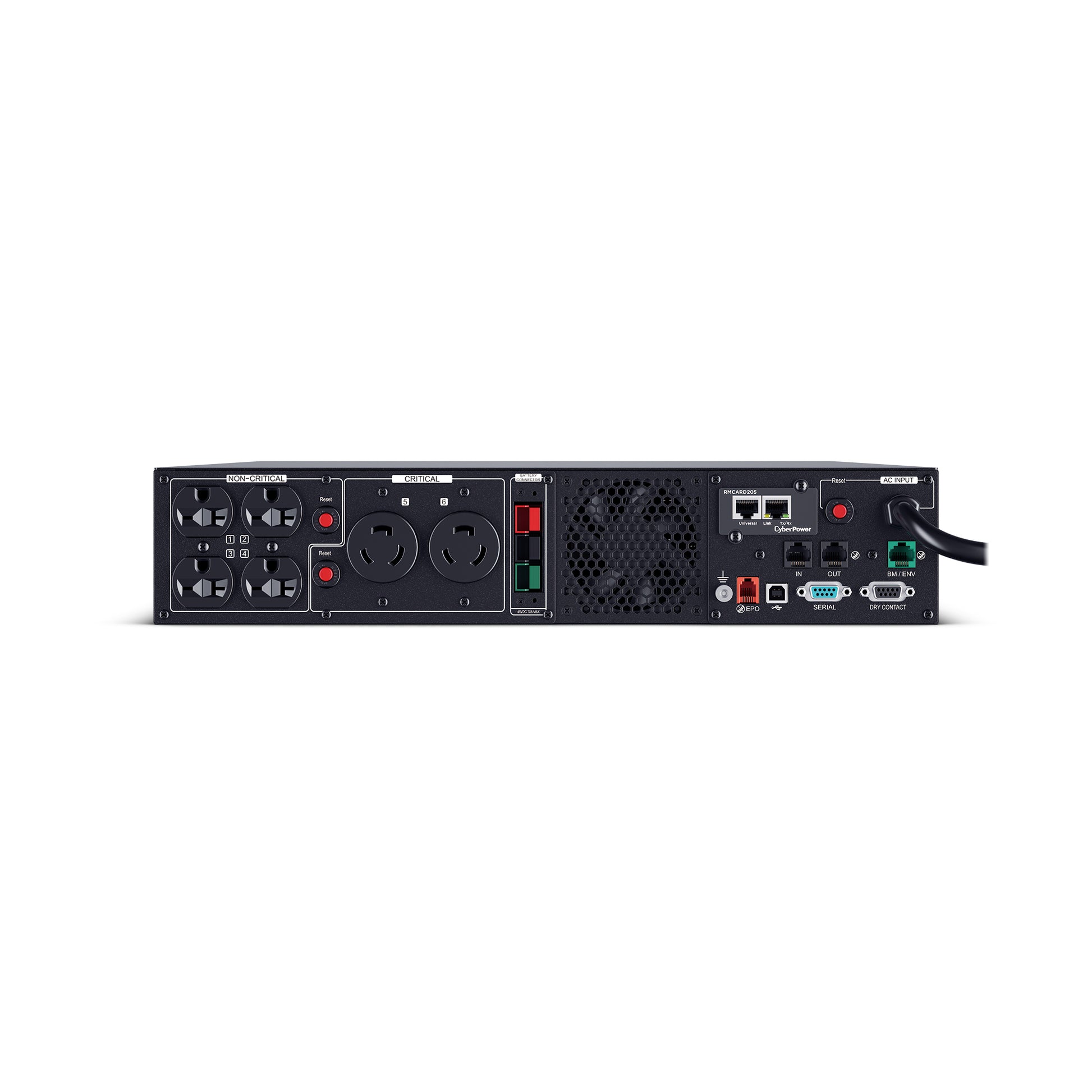 CyberPower PR2200RTXL2UHVAN uninterruptible power supply (UPS) Line-Interactive 2.2 kVA 2200 W 6 AC outlet(s)