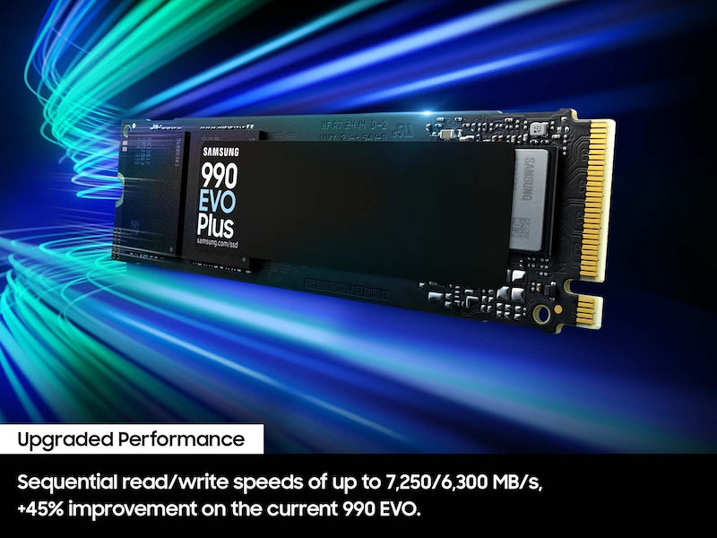 Samsung 990 EVO Plus 2 TB M.2 PCI Express 4.0 NVMe V-NAND TLC