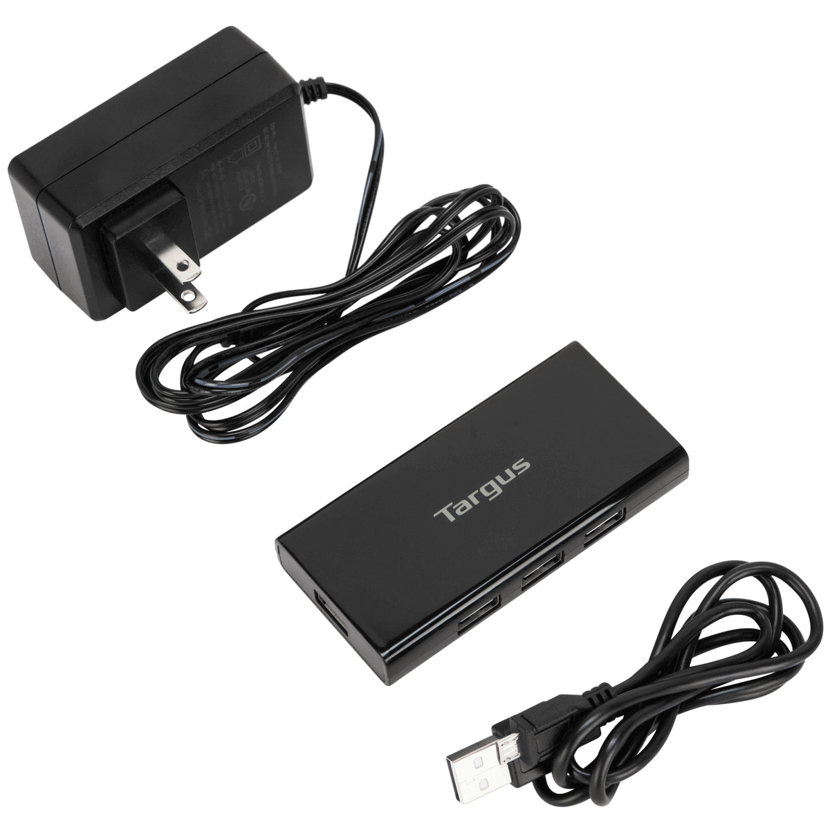 Targus ACH215TT interface hub USB 2.0 Black