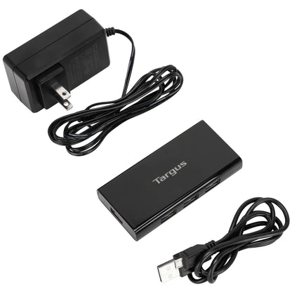 Targus ACH215TT interface hub USB 2.0 Black