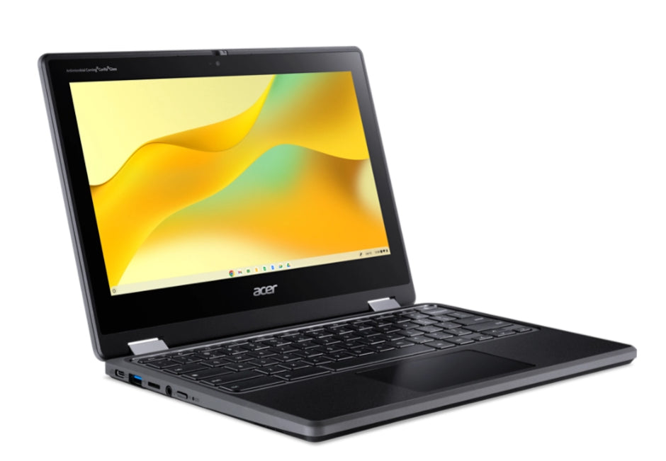 Acer Chromebook R756T-C9PBNA Intel® N N100 11.6" Touchscreen HD 8 GB LPDDR5-SDRAM 64 GB Flash Wi-Fi 6E (802.11ax) ChromeOS Black