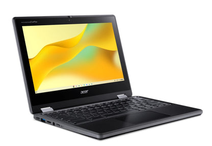 Acer Chromebook R756T-C9PBNA Intel® N N100 11.6" Touchscreen HD 8 GB LPDDR5-SDRAM 64 GB Flash Wi-Fi 6E (802.11ax) ChromeOS Black