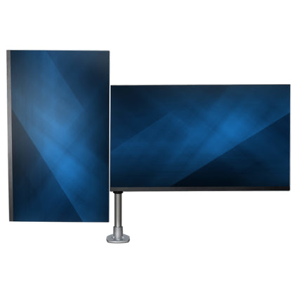 StarTech.com ARMDUALPS monitor mount / stand 27" Desk Silver
