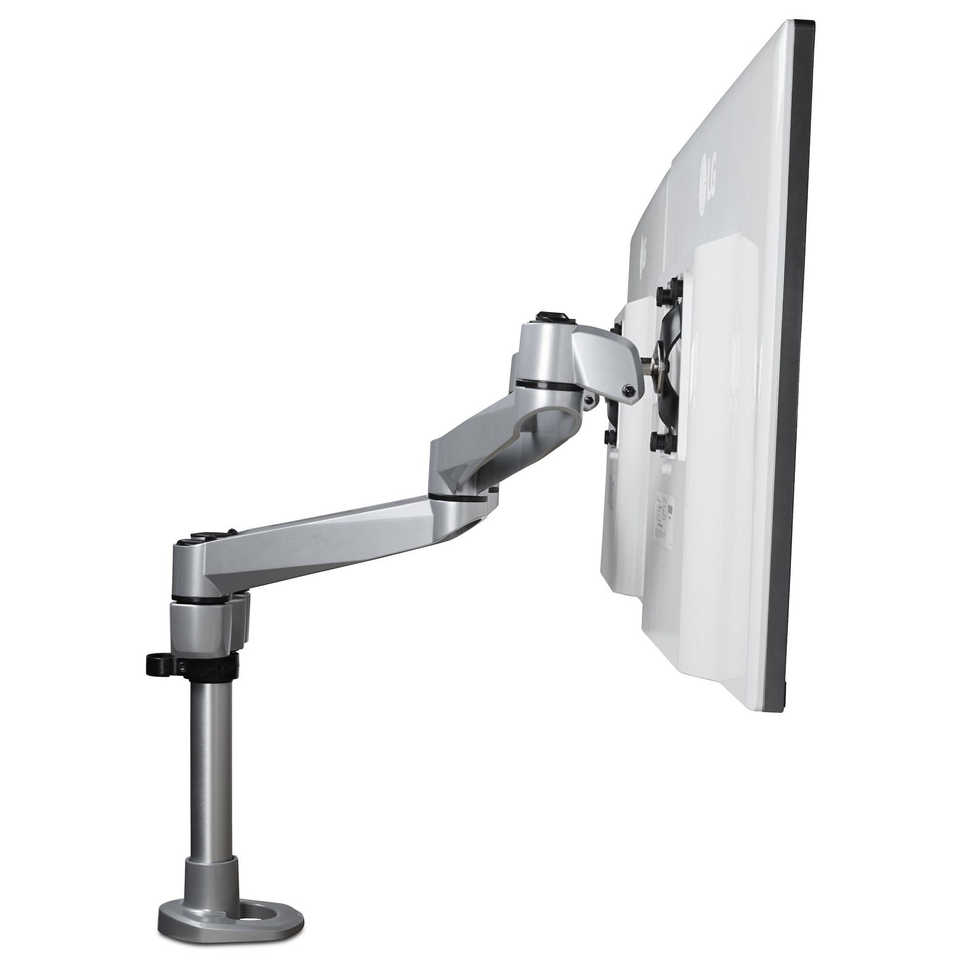 StarTech.com ARMDUALPS monitor mount / stand 27" Desk Silver