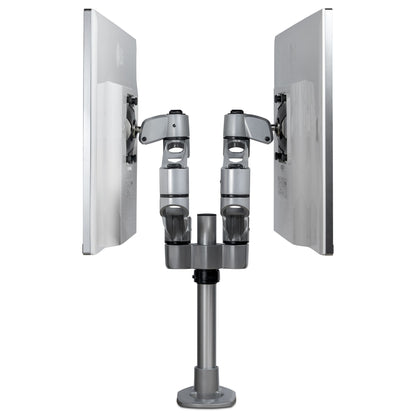 StarTech.com ARMDUALPS monitor mount / stand 27" Desk Silver