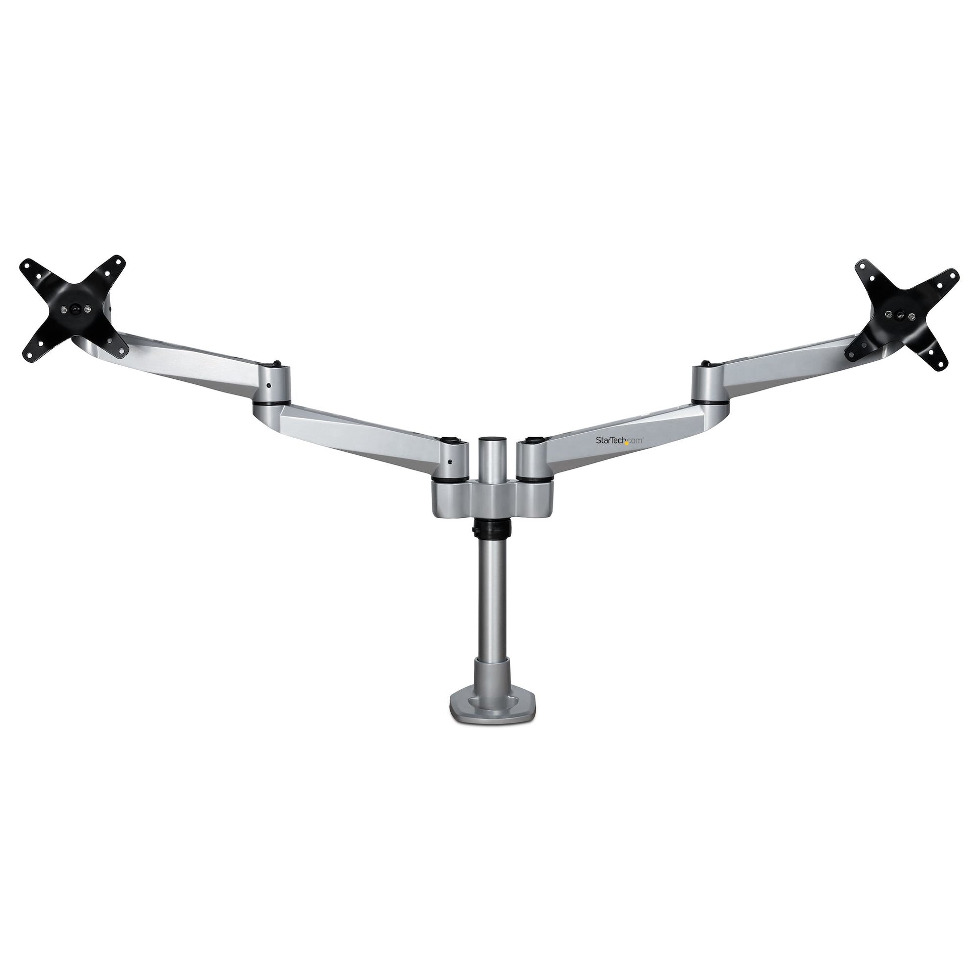 StarTech.com ARMDUALPS monitor mount / stand 27" Desk Silver