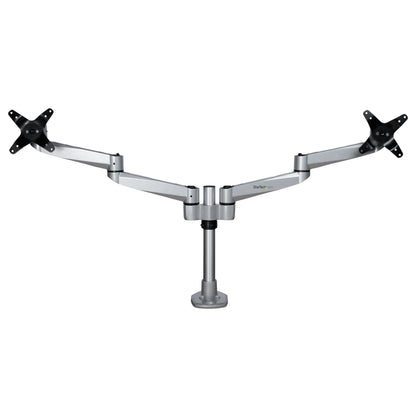 StarTech.com ARMDUALPS monitor mount / stand 27" Desk Silver
