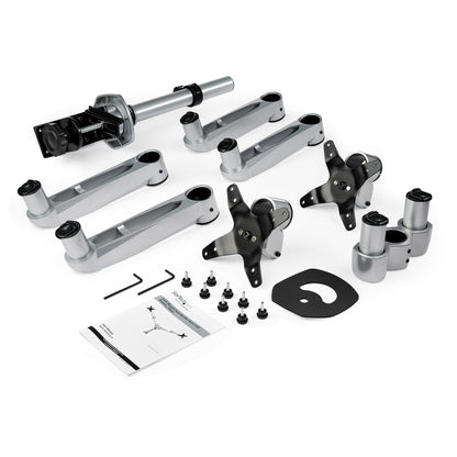 StarTech.com ARMDUALPS monitor mount / stand 27" Desk Silver