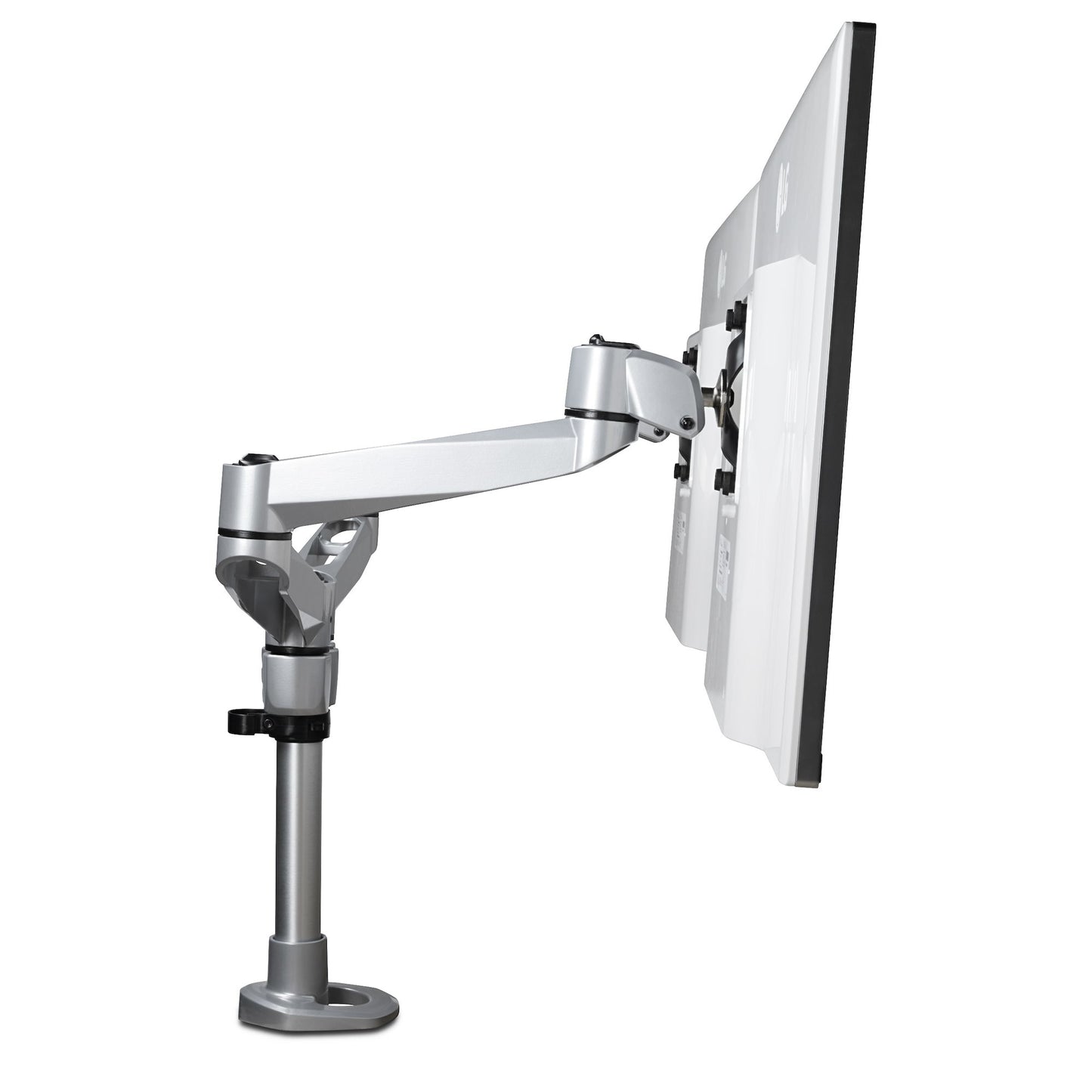 StarTech.com ARMDUALPS monitor mount / stand 27" Desk Silver