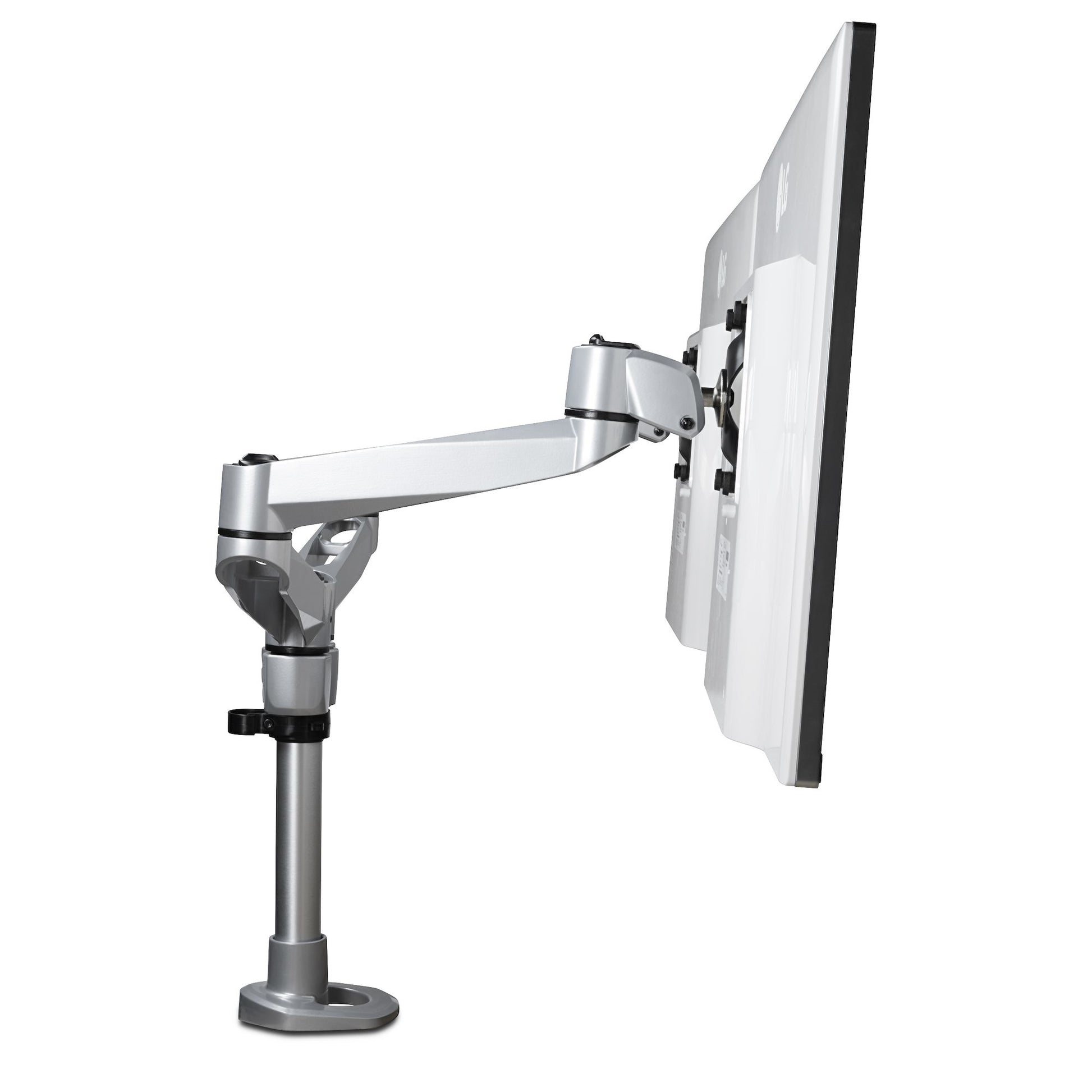 StarTech.com ARMDUALPS monitor mount / stand 27" Desk Silver