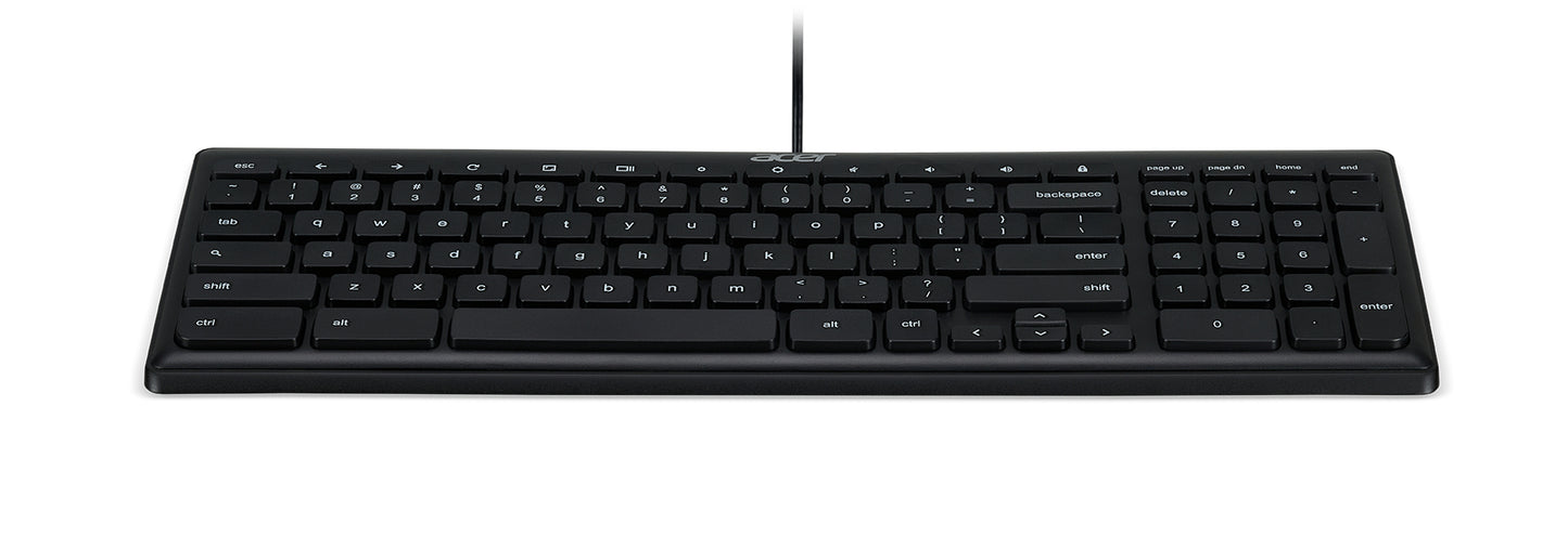 Acer GP.KBD11.00S keyboard Office USB QWERTY US International Black
