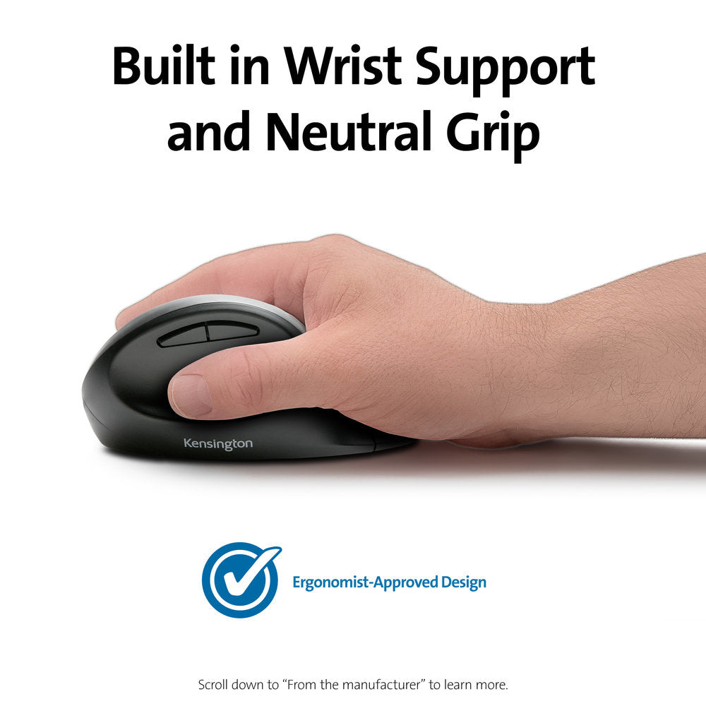 Kensington Pro Fit® Ergo Wireless Mouse