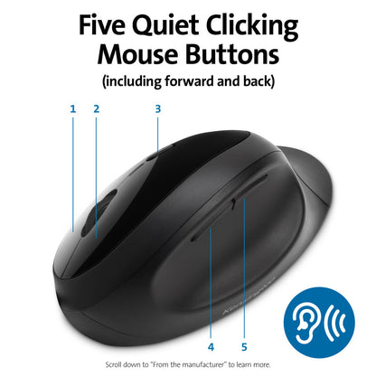 Kensington Pro Fit® Ergo Wireless Mouse