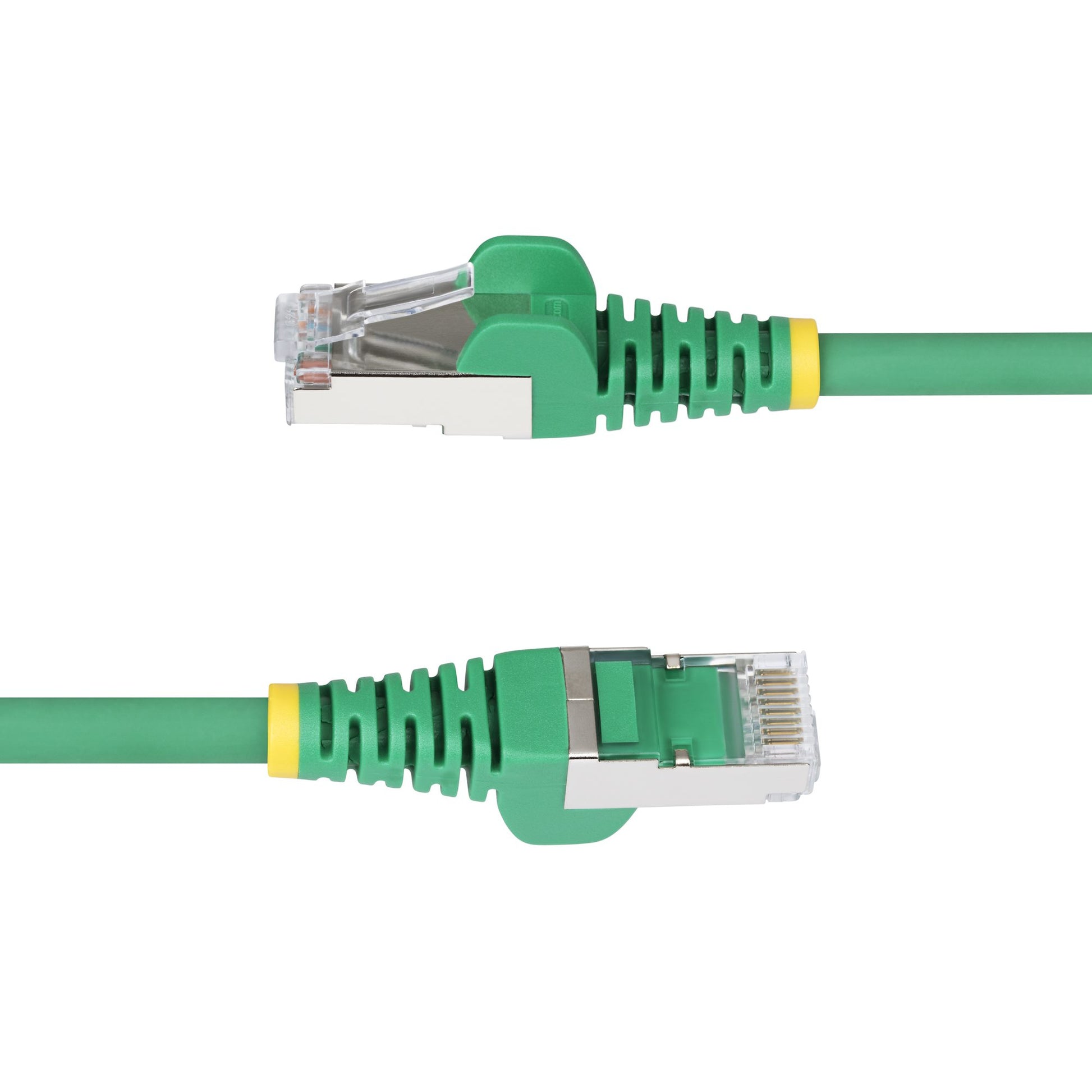 StarTech.com NLGN-25F-CAT6A-PATCH networking cable Green 299.2" (7.6 m) S/FTP (S-STP)