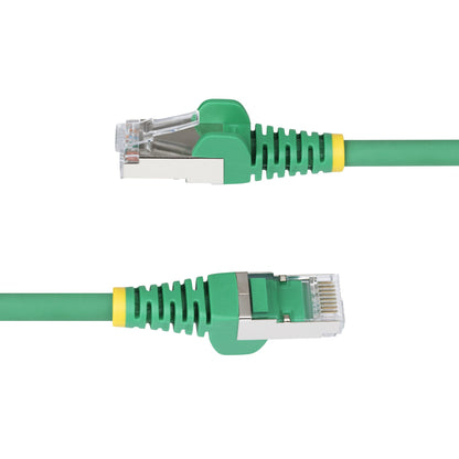 StarTech.com NLGN-25F-CAT6A-PATCH networking cable Green 299.2" (7.6 m) S/FTP (S-STP)