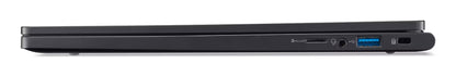 Acer TravelMate P6 TMP614-73T-78TG Intel Core Ultra 7 165H Laptop 14" Touchscreen WUXGA 32 GB LPDDR5x-SDRAM 1 TB SSD Wi-Fi 7 (802.11be) Windows 11 Pro Black