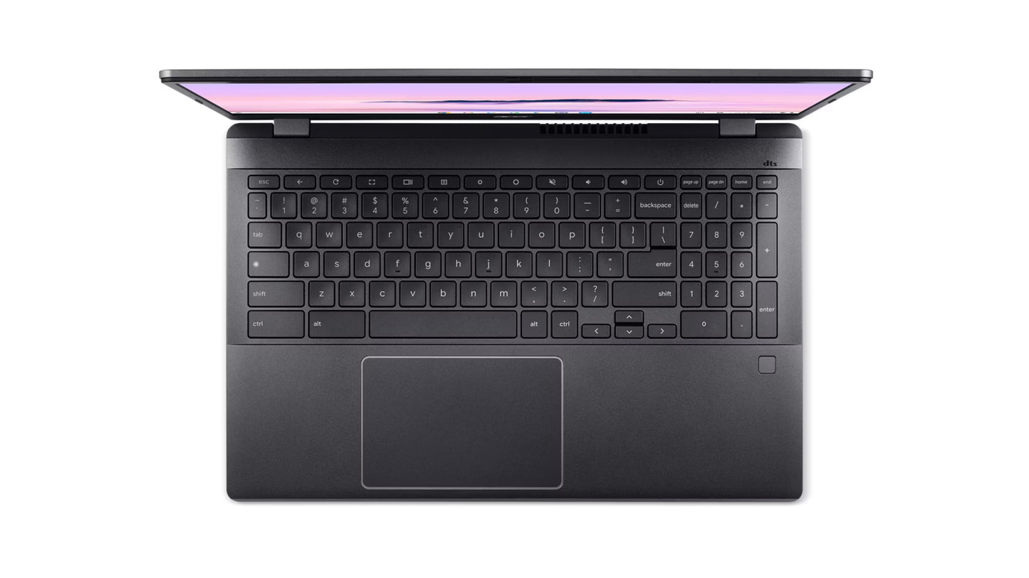Acer Chromebook CBE595-2T-752Y Intel Core 7 150U 15.6" Touchscreen Full HD 16 GB LPDDR5x-SDRAM 256 GB SSD Wi-Fi 6 (802.11ax) ChromeOS Gray