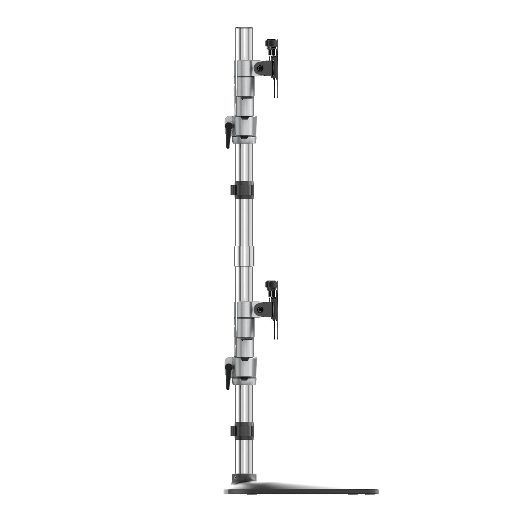 StarTech.com ARMQUADSS monitor mount / stand 32" Desk Black, Silver