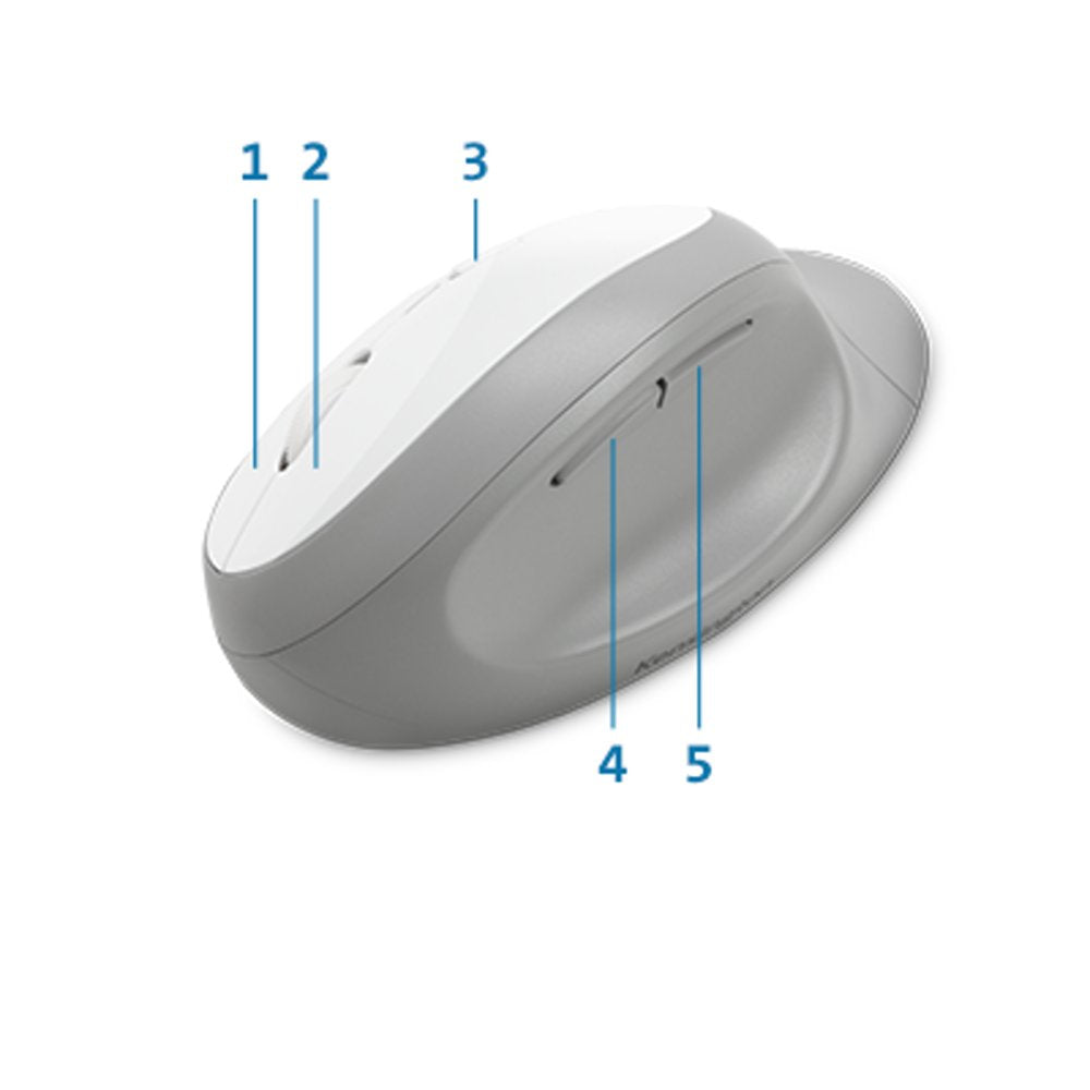 Kensington Pro Fit® Ergo Wireless Keyboard and Mouse—Gray