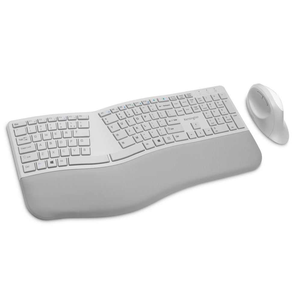 Kensington Pro Fit® Ergo Wireless Keyboard and Mouse—Gray