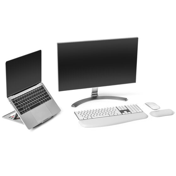 Kensington SmartFit® Easy Riser™ Go Adjustable Ergonomic Laptop Riser and Cooling Stand for up to 14" Laptops