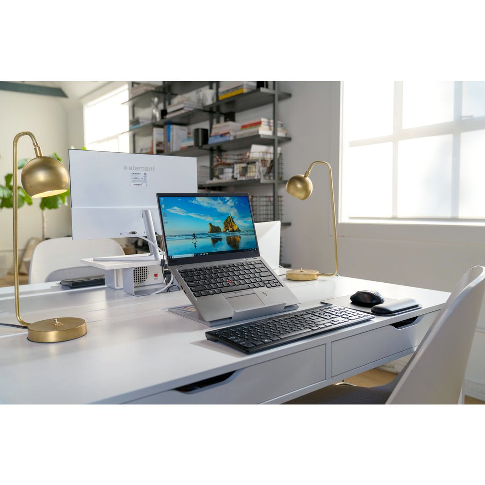 Kensington SmartFit® Easy Riser™ Go Adjustable Ergonomic Laptop Riser and Cooling Stand for up to 17" Laptops