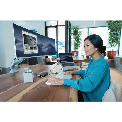 Kensington SmartFit® Easy Riser™ Go Adjustable Ergonomic Laptop Riser and Cooling Stand for up to 17" Laptops