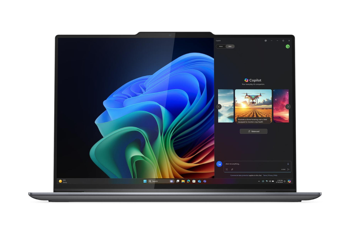 Lenovo ThinkPad X9-14 Gen 1 Aura Edition Copilot+ PC Intel Core Ultra 5 238V Laptop 14" WUXGA 32 GB LPDDR5x-SDRAM 1 TB SSD Wi-Fi 7 (802.11be) Windows 11 Pro English Gray