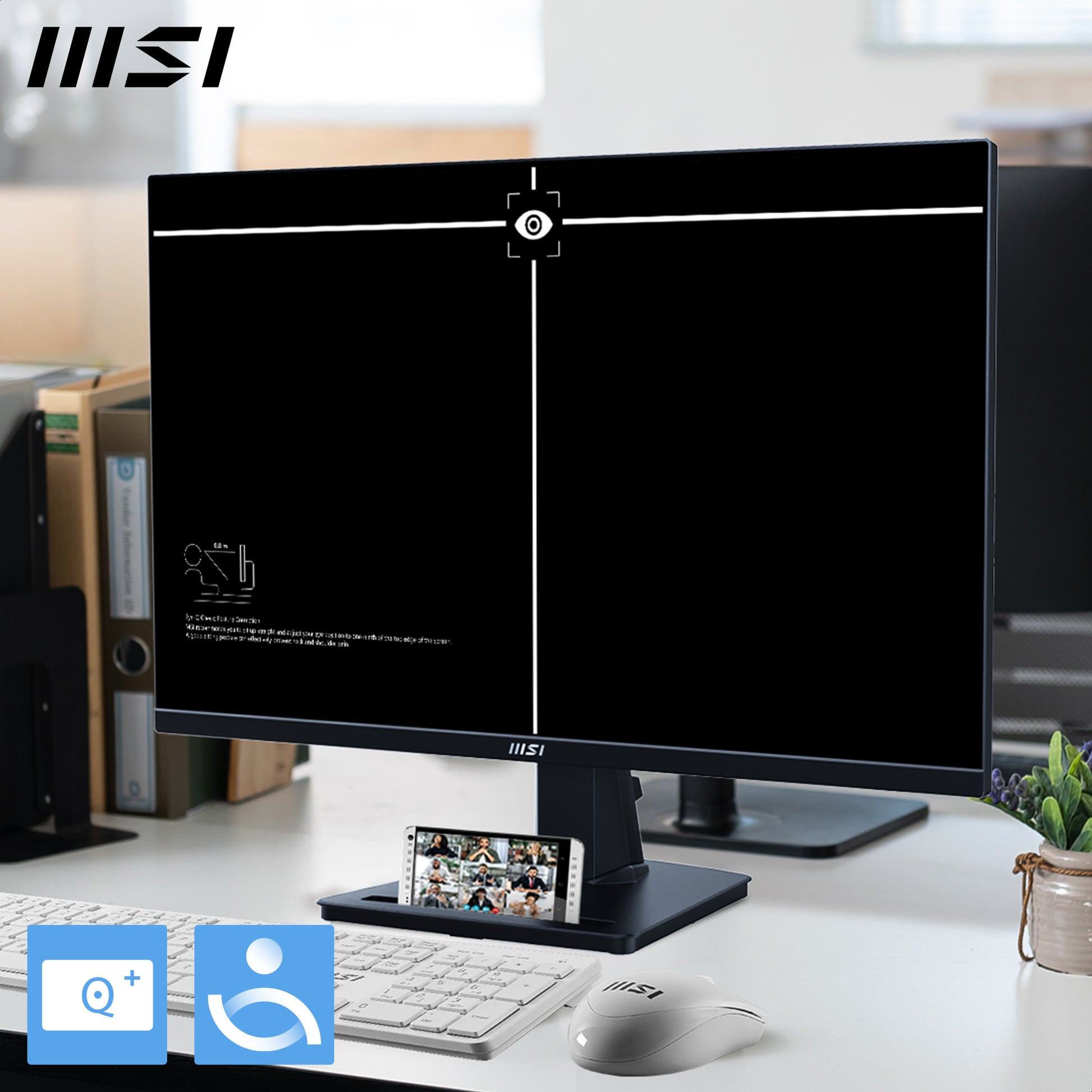 MSI Pro MP245G computer monitor 23.8" 1920 x 1080 pixels Full HD LCD Black