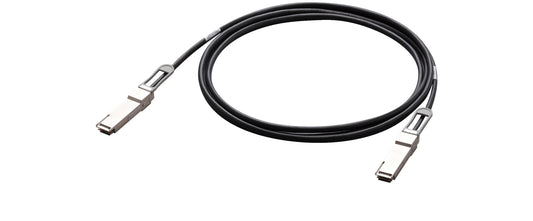 Allied Telesis AT-QSFP28-3CU InfiniBand/fibre optic cable 118.1" (3 m) Black, Stainless steel