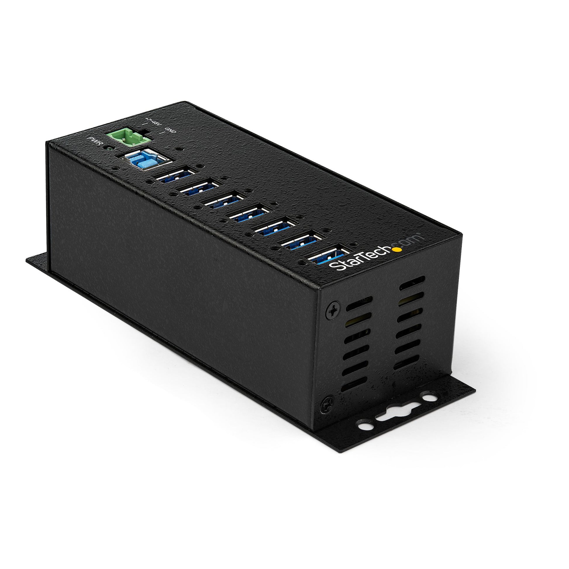 StarTech.com HB30A7AME interface hub USB 3.2 Gen 1 (3.1 Gen 1) Type-B 5000 Mbit/s Black