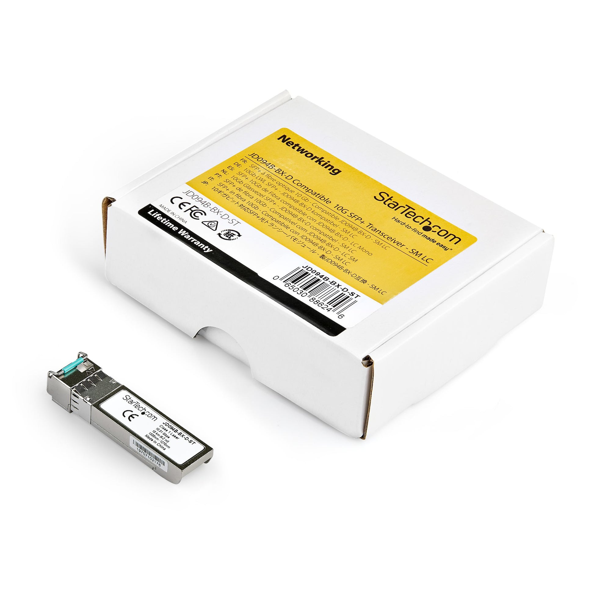 StarTech.com JD094B-BX-D-ST network transceiver module Fiber optic 10000 Mbit/s SFP+