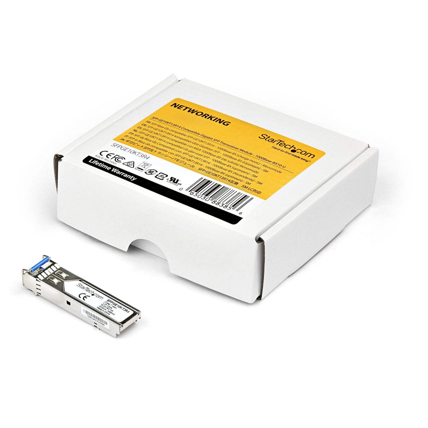 StarTech.com SFPGE10KT3R4 network transceiver module Fiber optic 1000 Mbit/s SFP