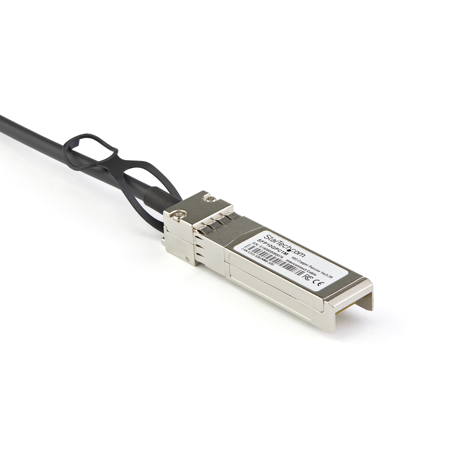 StarTech.com DACSFP10G1M InfiniBand/fibre optic cable 39.4" (1 m) SFP+ Black