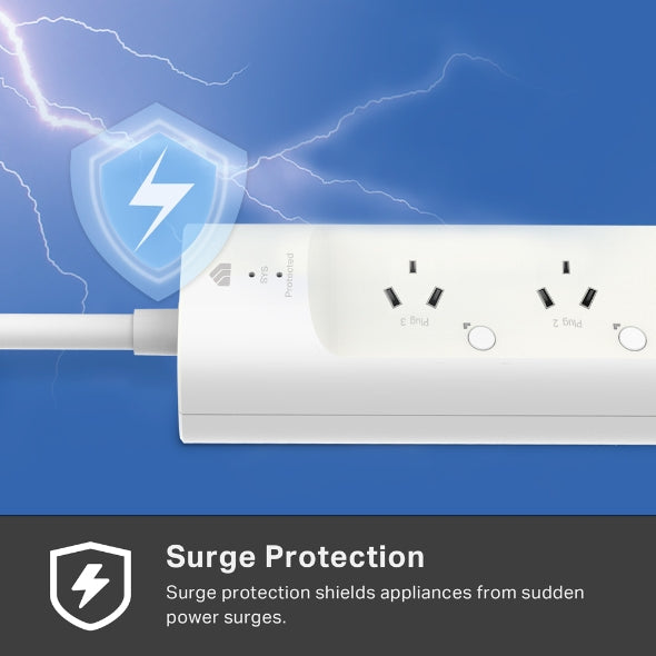 TP-Link KP303 3 AC outlet(s) Type G 2 White