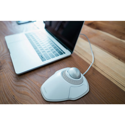Kensington Orbit® Trackball with Scroll Ring — White