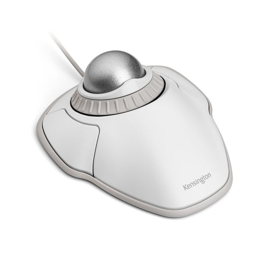Kensington Orbit® Trackball with Scroll Ring — White