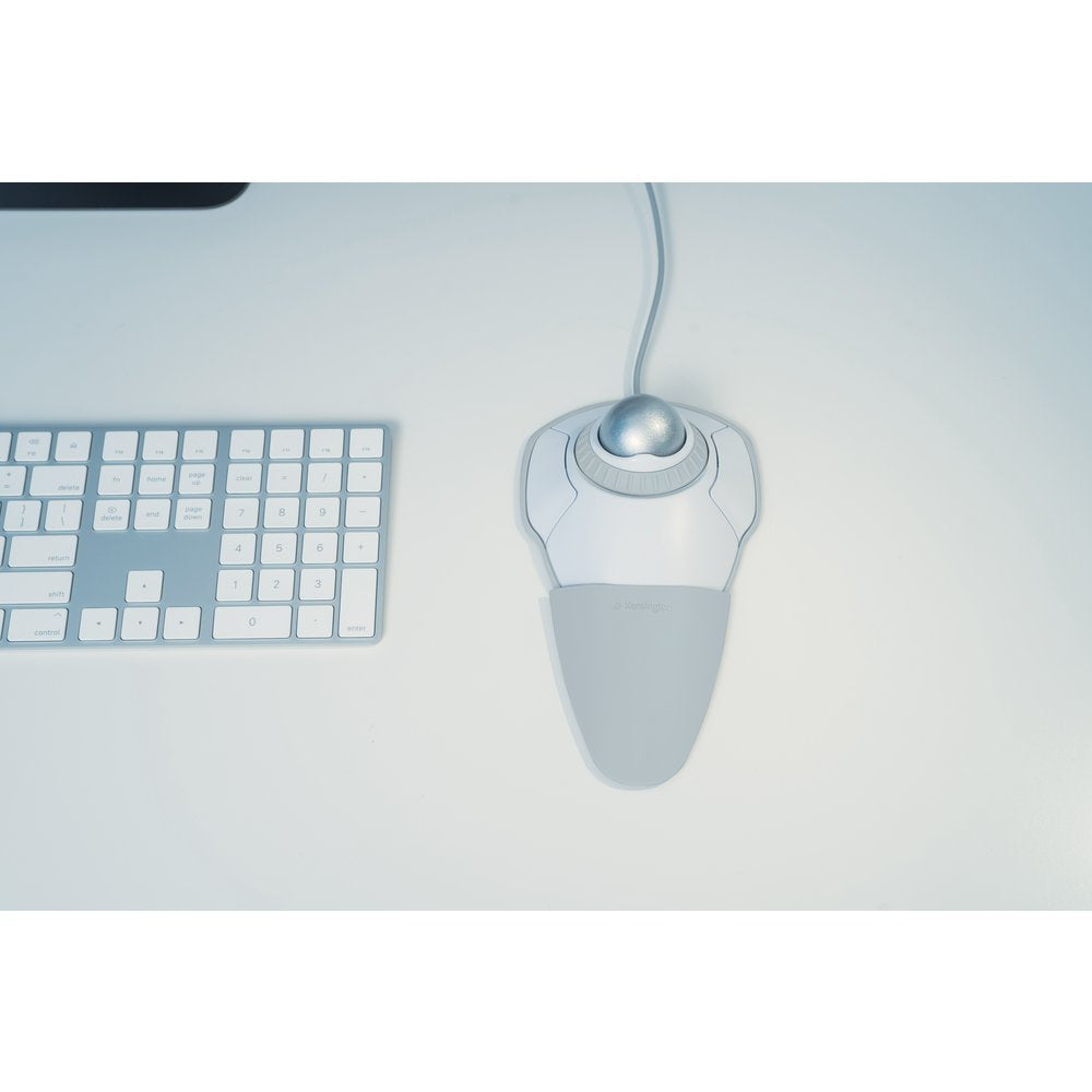 Kensington Orbit® Trackball with Scroll Ring — White