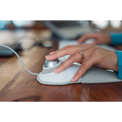 Kensington Orbit® Trackball with Scroll Ring — White
