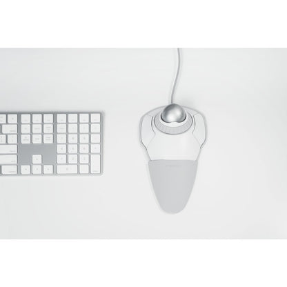 Kensington Orbit® Trackball with Scroll Ring — White