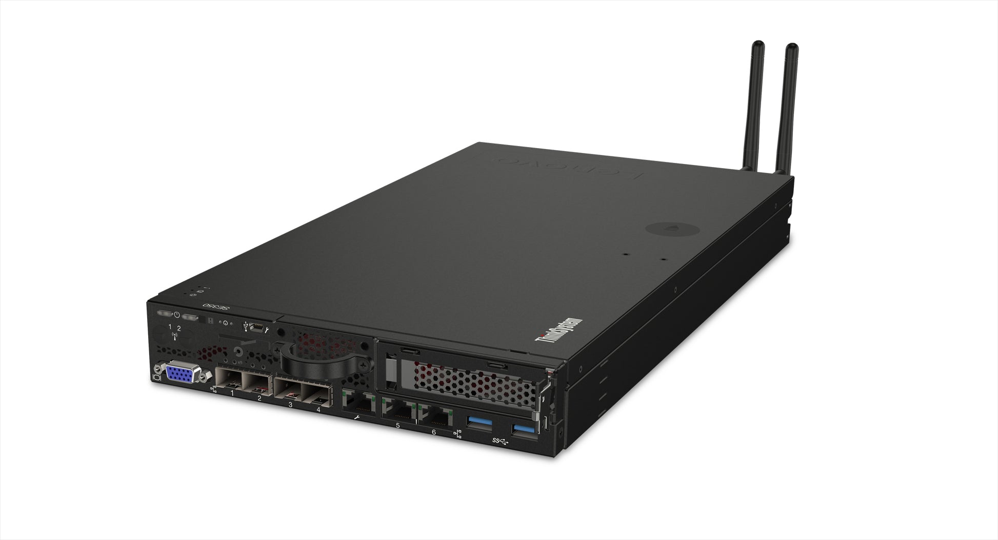 Lenovo ThinkSystem SE350 server Rack (1U) Intel® Xeon® D D-2123IT 2.2 GHz 16 GB DDR4-SDRAM