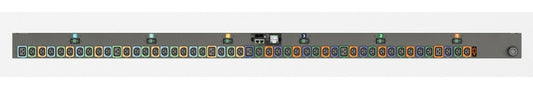 Vertiv Geist MNS5MHW1-48MI13-3TL56A0A10-S-A power distribution unit (PDU) 48 AC outlet(s) 0U Black