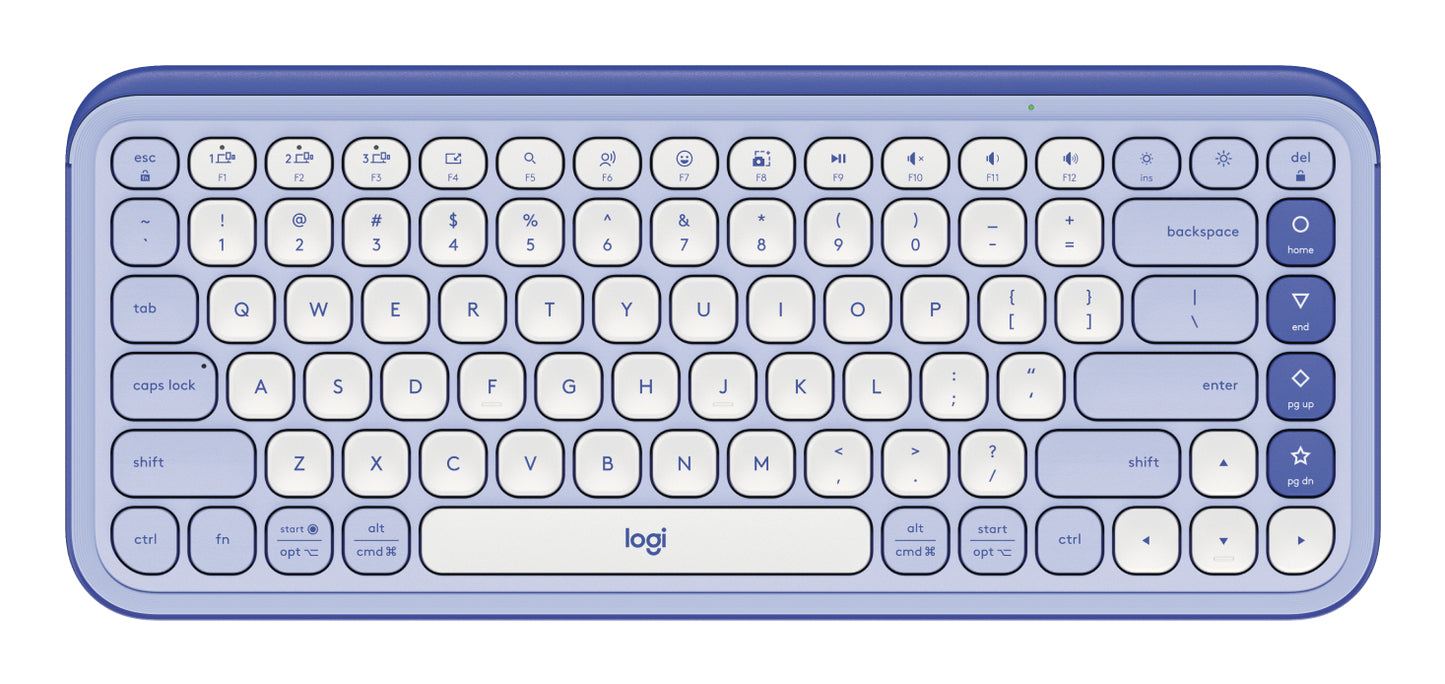 Logitech 920-013050 keyboard Universal Bluetooth QWERTY English Lilac, White