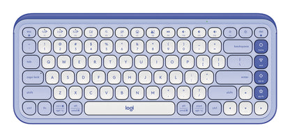 Logitech 920-013050 keyboard Universal Bluetooth QWERTY English Lilac, White
