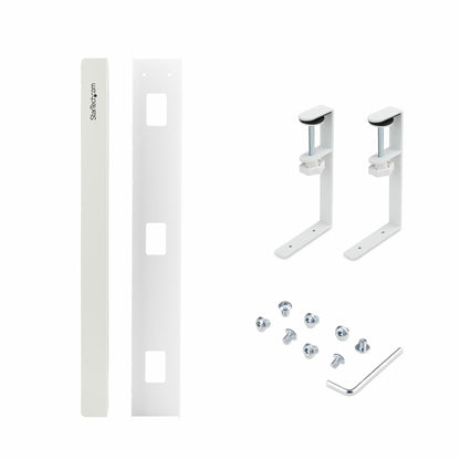 StarTech.com CALW-DESK-CABLE-TRAY cable organizer Cable tray White 1 pc(s)