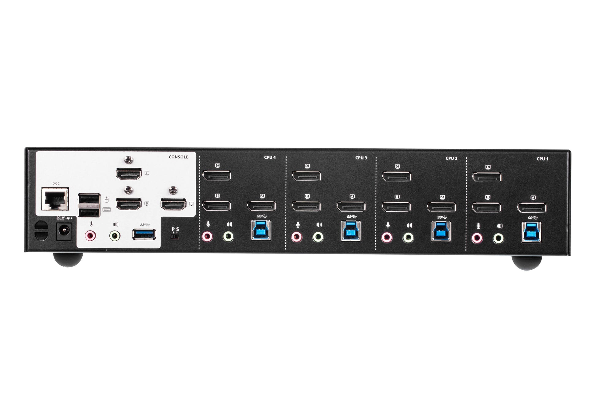 ATEN CS1964 KVM switch Black