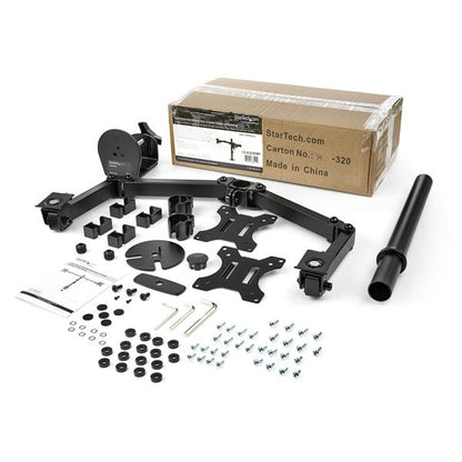 StarTech.com ARMDUAL2 monitor mount / stand 32" Desk Black