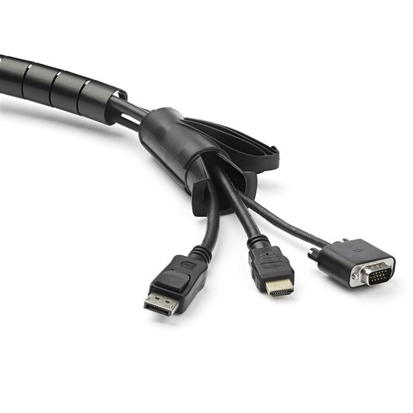 StarTech.com CMSCOILED2 cable organizer Cable sleeve Black 1 pc(s)