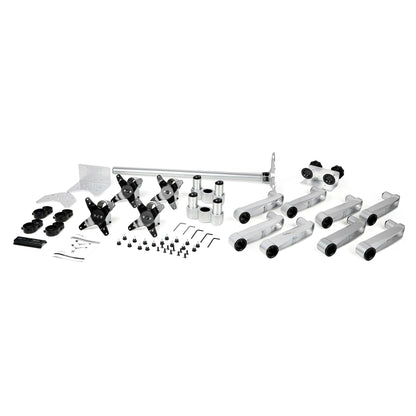 StarTech.com ARMQUADPS monitor mount / stand 27" Desk Silver